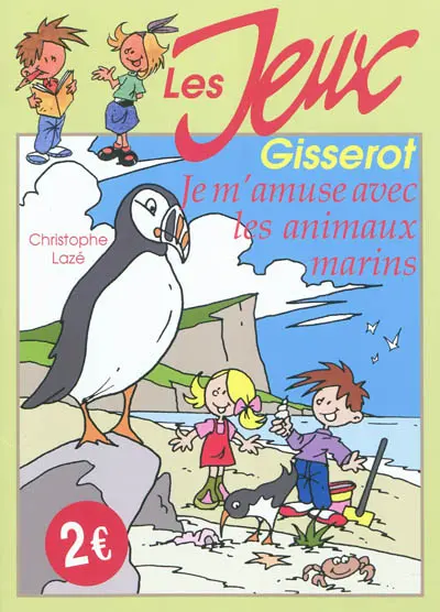 Je m'amuse avec les animaux du bord de mer