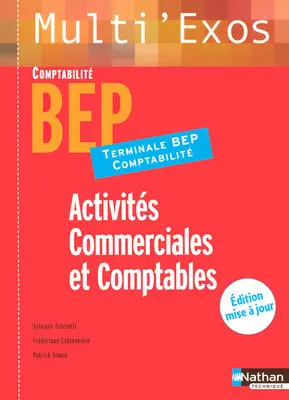 Activités commerciales et comptables, terminale BEP, comptabilité