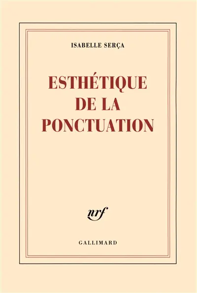 Esthétique de la ponctuation