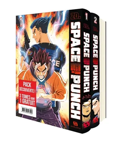 Space punch : tomes 1, 2, 3 : pack découverte
