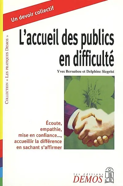 L'accueil des publics en difficulté