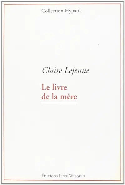 Le livre de la mère