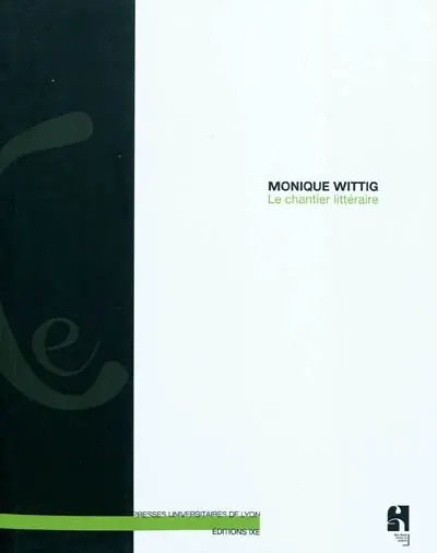 Le chantier littéraire