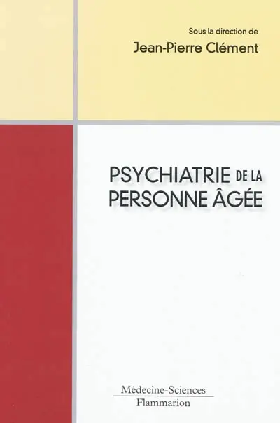Psychiatrie de la personne âgée