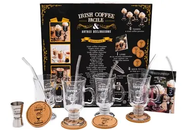 Irish coffee facile & autres déclinaisons : coffret