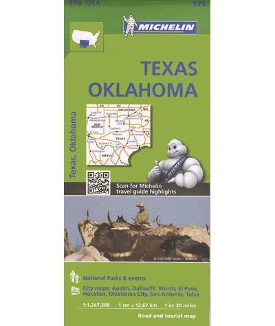 CARTE ZOOM TEXAS - OKLAHOMA