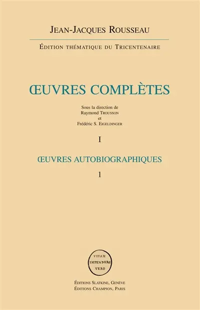 Oeuvres complètes