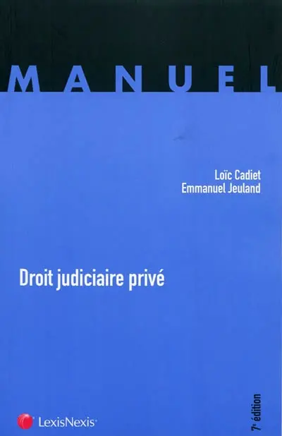 Droit judiciaire privé
