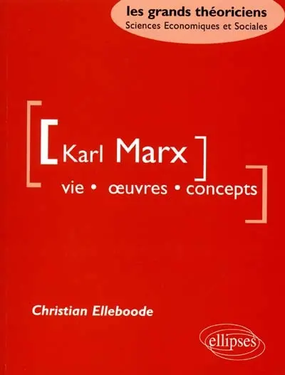 Karl Marx : vie, oeuvres, concepts