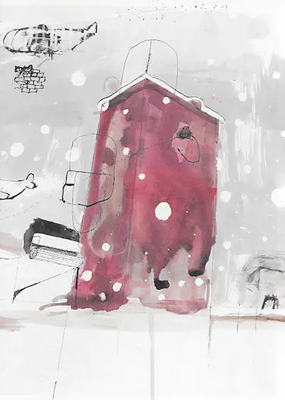 Androuiette in de petieflat