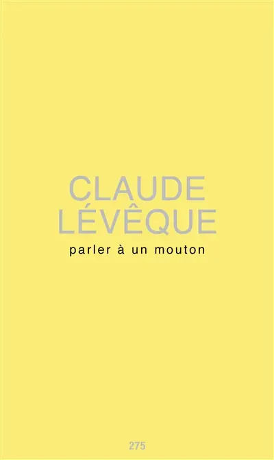 Parler à un mouton