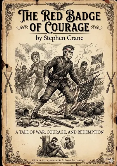 The Red Badge of Courage : by Stephen Crane