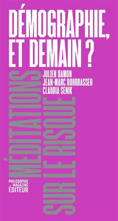 Démographie, et demain ?