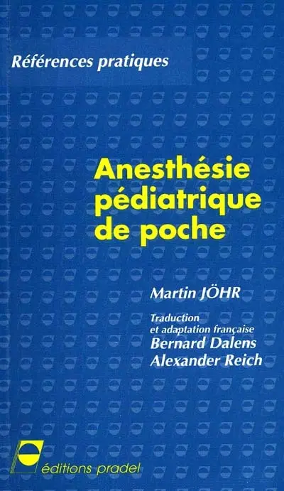 Anesthésie pédiatrique de poche