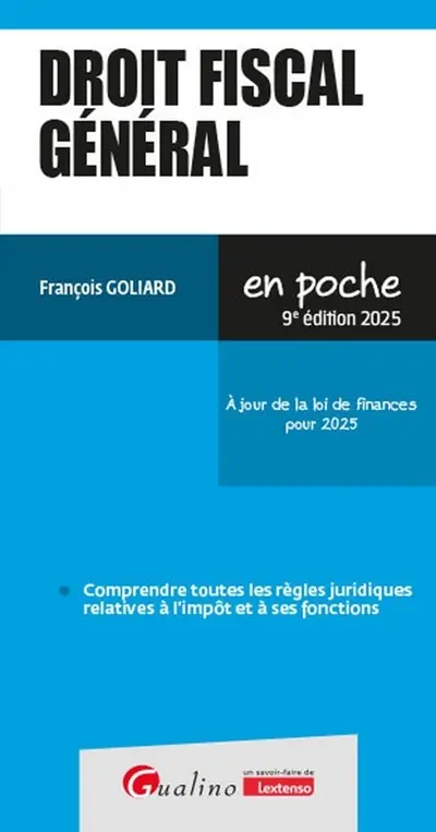 Droit fiscal général 2025