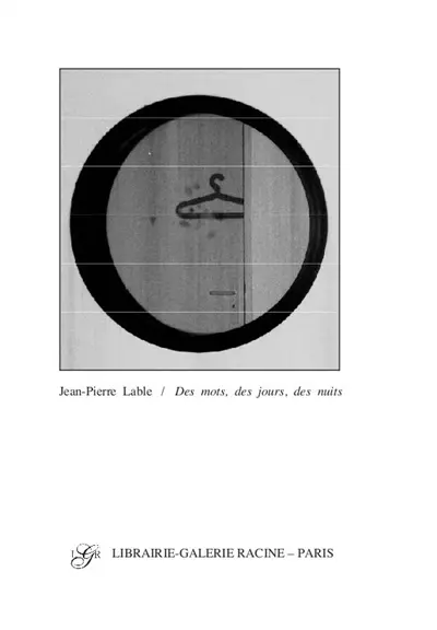 Des mots, des jours, des nuits