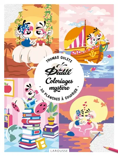 Diddl : coloriages mystère : 30 planches à colorier