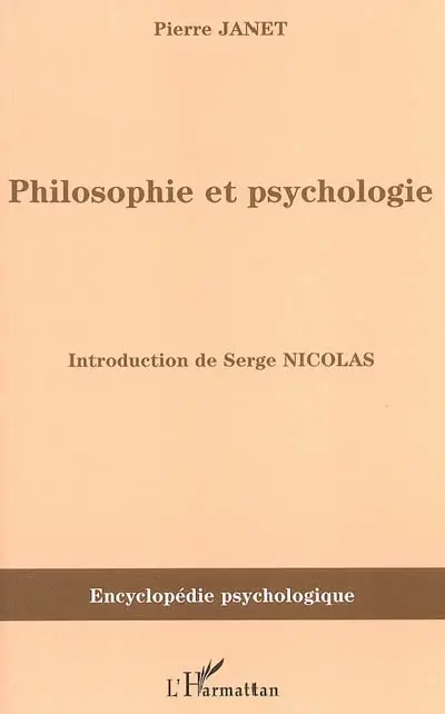 Philosophie et psychologie : 1896