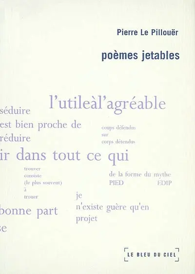 Poèmes jetables
