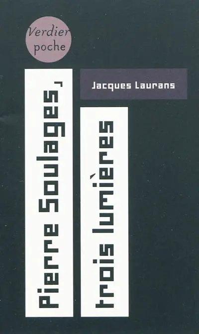 Pierre Soulages, trois lumières. L'interprétation du noir. Le calme après la tempête