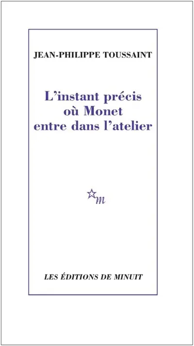 L'instant précis où Monet entre dans l'atelier