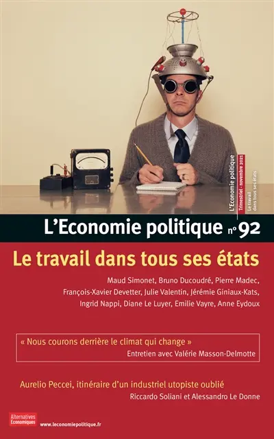 Economie politique (L'), n° 92. Le travail dans tous ses états