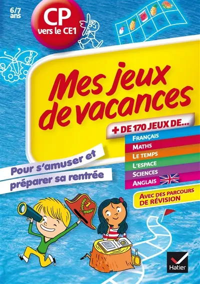 Mes jeux de vacances CP vers le CE1, 6-7 ans