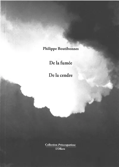 De la fumée. De la cendre