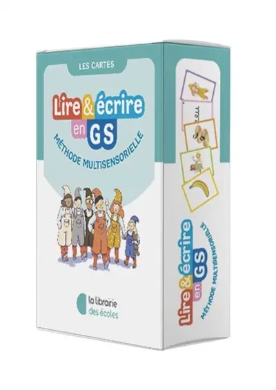 Lire & écrire en GS : méthode multisensorielle : les cartes