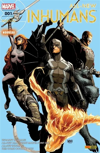 All-New Inhumans, n° 1. Uncanny Inhumans