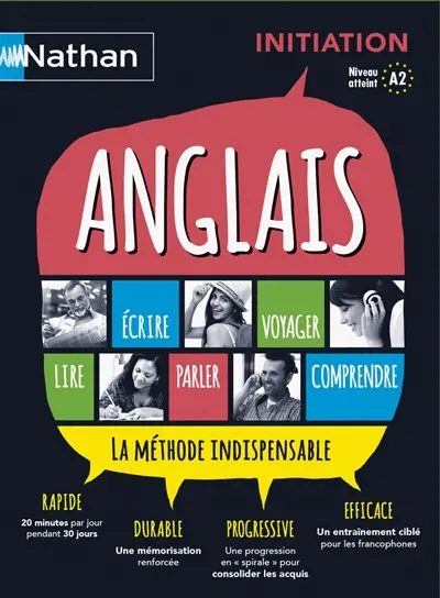 Anglais : coffret initiation : la méthode indispensable