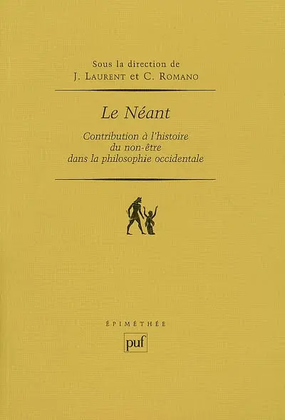 Le néant : contribution à l'histoire du non-être dans la philosophie occidentale