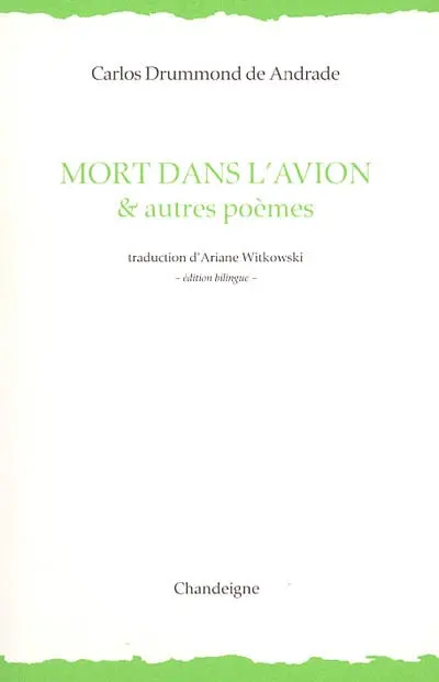Mort dans l'avion : & autres poèmes