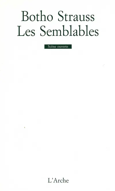 Les semblables : interludes moraux