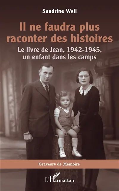 Il ne faudra plus raconter des histoires : le livre de Jean, 1942-1945, un enfant dans les camps