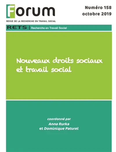 Forum, n° 158. Nouveaux droits sociaux et travail social