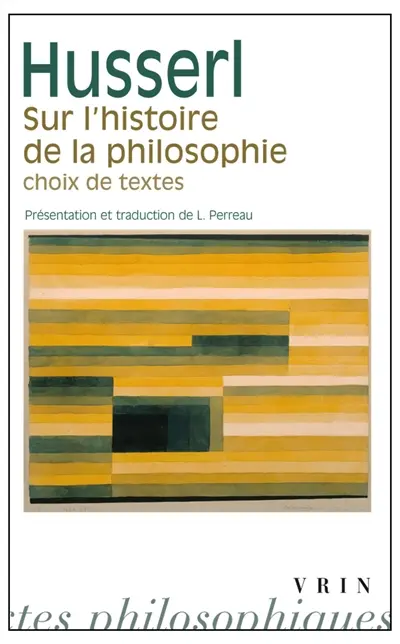 Sur l'histoire de la philosophie : choix de textes