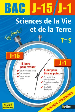 Sciences de la vie et de la Terre terminale S : nouveau programme