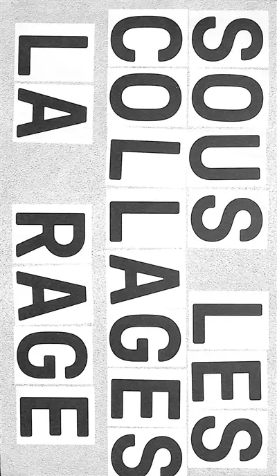 Sous les collages la rage