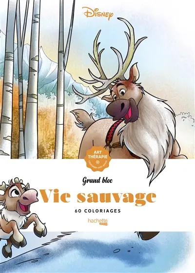 Vie sauvage : 60 coloriages anti-stress