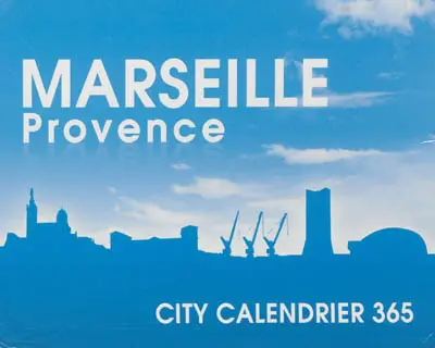 Marseille Provence : city calendrier 365