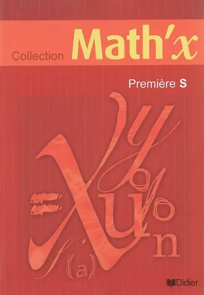 Math'x première S