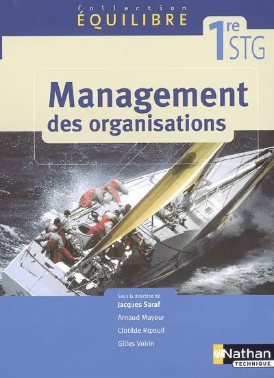 Management des organisation, 1re STG