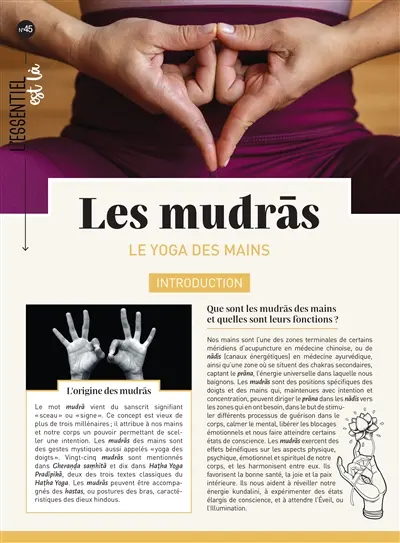 Les mudras : le yoga des mains