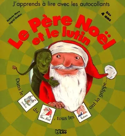 Le Père Noël et le lutin
