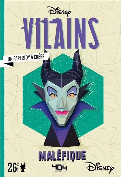 Vilains : Maléfique : un papertoy à créer