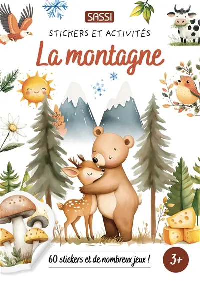 La montagne : 60 stickers et de nombreux jeux !