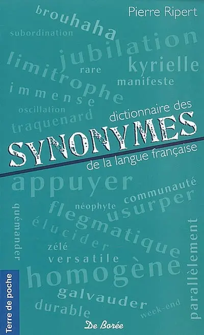 Dictionnaire des synonymes de la langue française