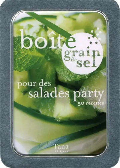 Boîte grain de sel pour des salades party : 50 recettes