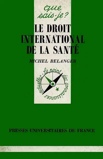 Le droit international de la santé